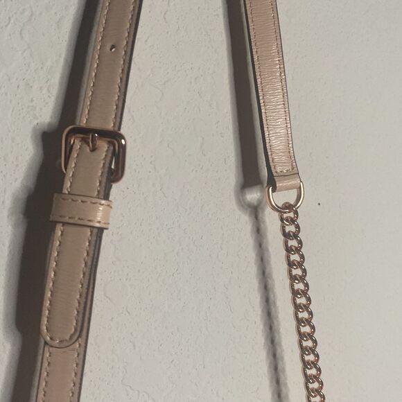 DKNY Pink crossbody with rose gold chain adjustable strap Women’s Purse Handbag - Picture 8 of 9